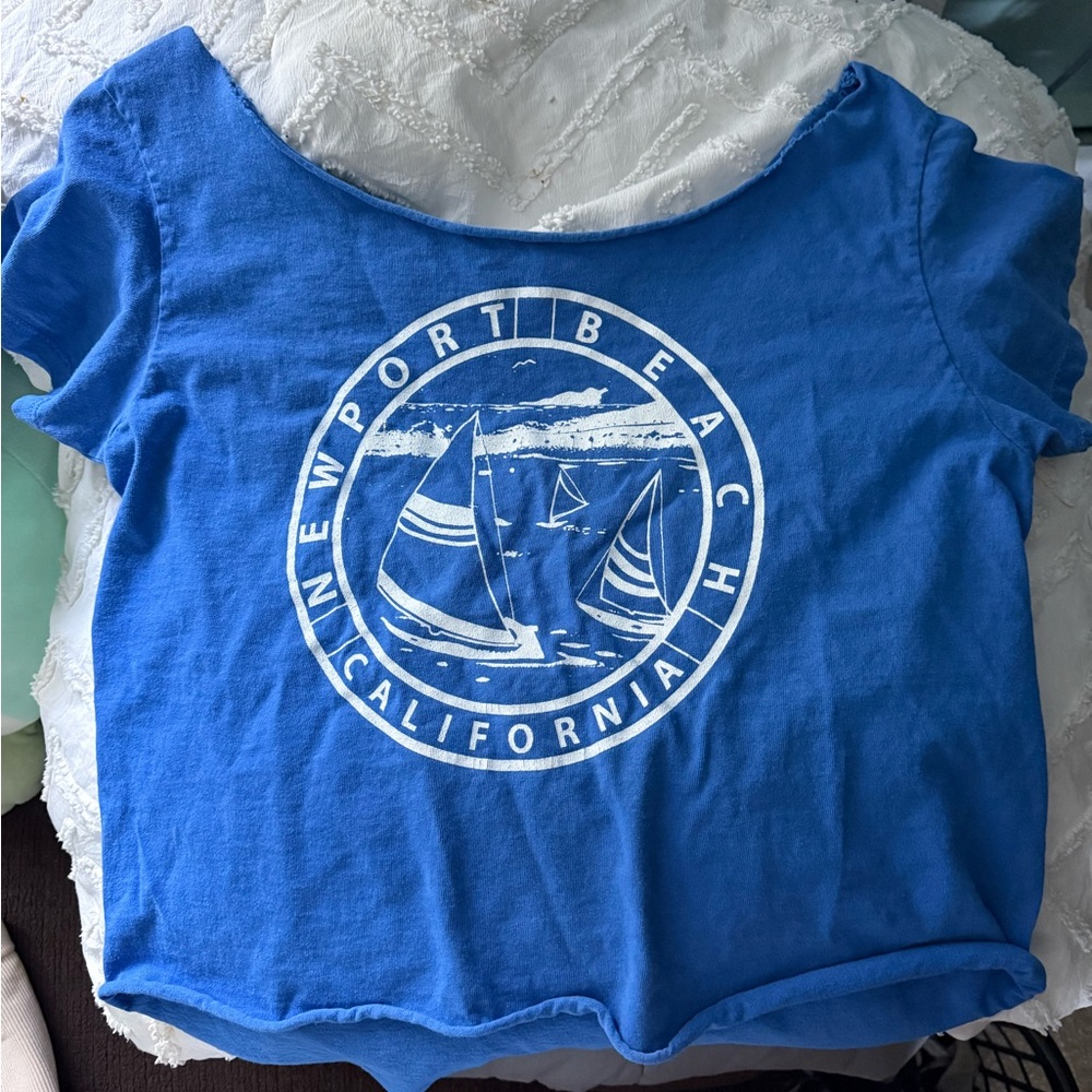 Women’s Blue Newport Beach T-Shirt